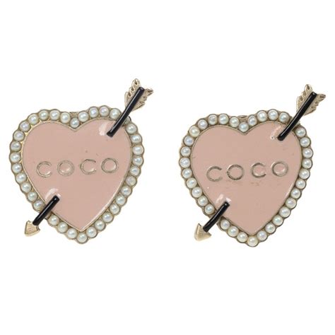 chanel earrings at macy's|Chanel signature earrings price.